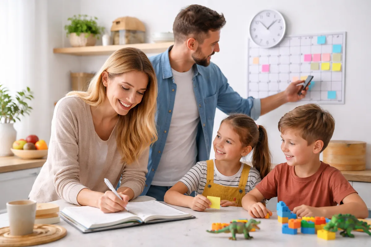 Astuces pour mieux gérer le temps en famille avec enfants