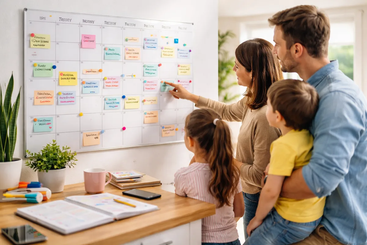 Comment créer un calendrier familial partagé pour mieux s'organiser