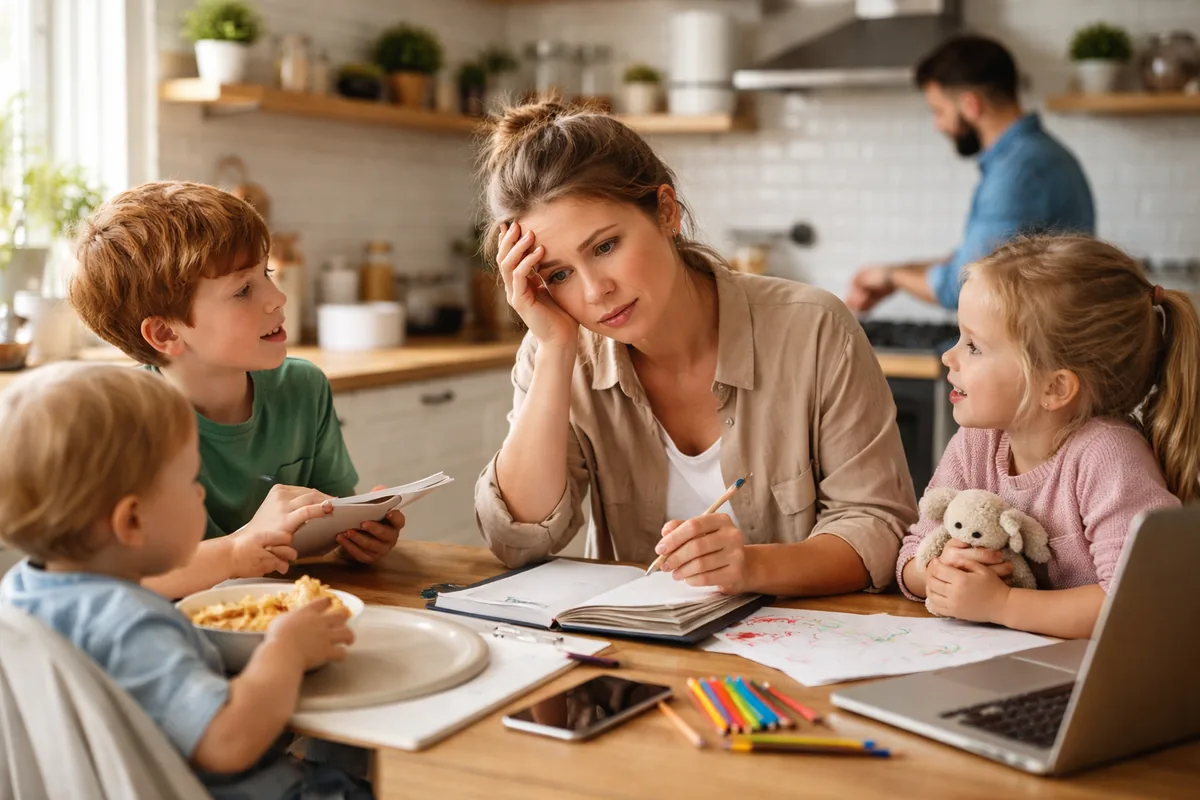 Comment gérer la charge mentale en famille au quotidien
