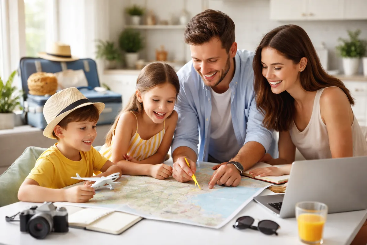 Comment planifier des vacances en famille sans perdre la tête